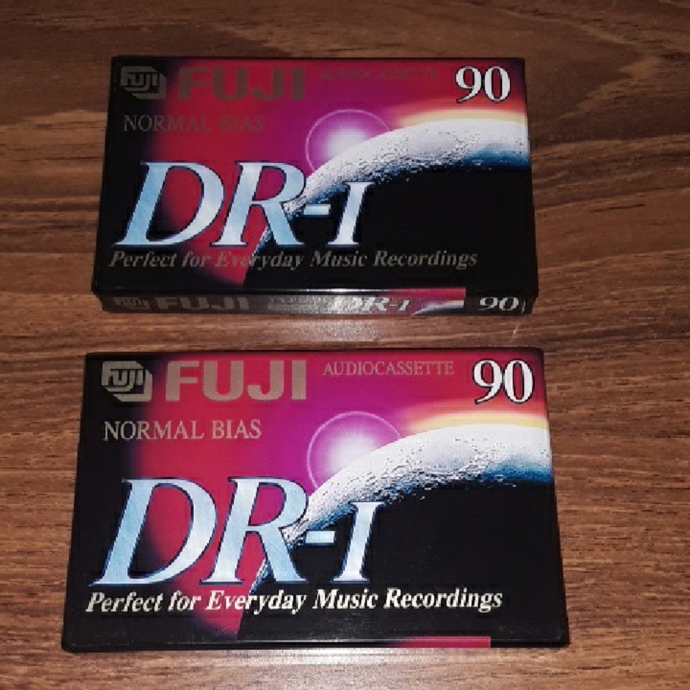 NIB Fuji DR-I 90 Min. Recordable Audio Cassette